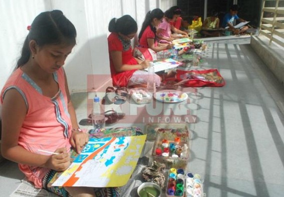 TREGA organised Sit and Draw Competition at Sukanta Academy